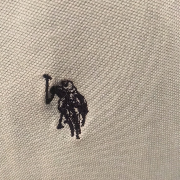 Gorgeous 4 tone U.S Polo Assn light blue Stretch w/ white, black and grey trim - Picture 3 of 8